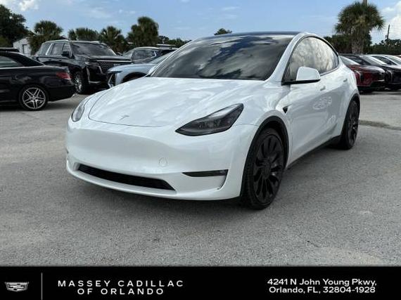 TESLA MODEL Y 2022 7SAYGDEF2NF311962 image
